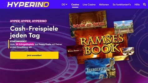 Hyperino Casino: A Brightly Colored Gaming Experience