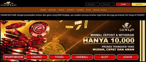 Daftar Dewi4d: Temukan Pengalaman Bermain Judi Online Paling Seru dan Menyenangkan