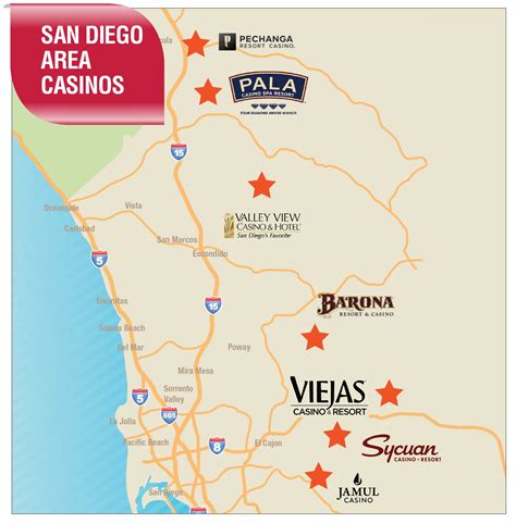 5 CASINOS in & near SAN DIEGO, CALIFORNIA