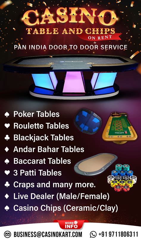 Casino Equipment Rentals