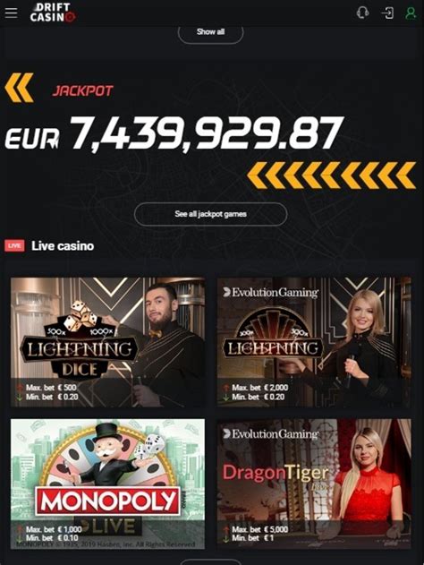 Minimalkredit: Bermain di Drift Casino tanpa Harapan yang Hilang