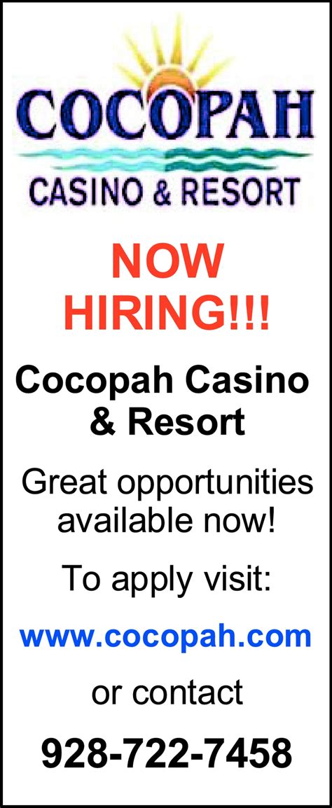 Lowongan Kerja di Cocopah Casino & Resort dan Lainnya