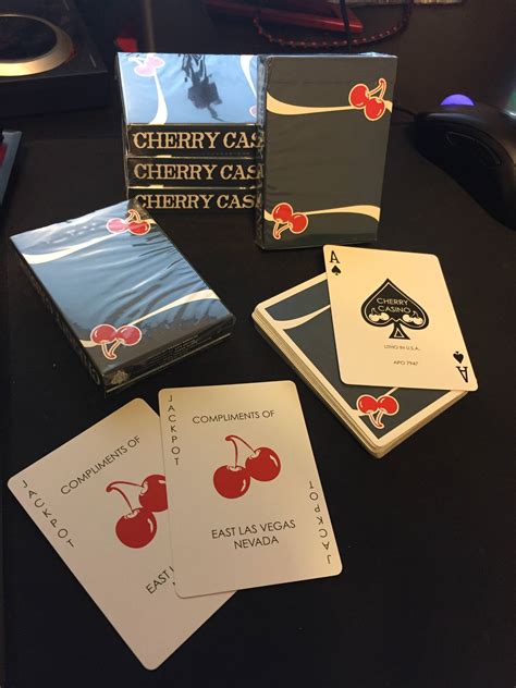 A Deck for Everyone: Cherry Casino Playing Cards