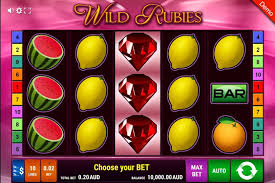 Wild Rubies: A Classic Retro Fruit Slot from Gamomat