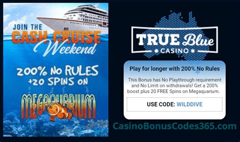 Mengungkap Kesembuhan True Blue Casino: 50 No Deposit Bonus dan lebih