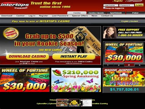 Bonus Wheel Jungle Slot dan Enchanted Garden 2 Slot di Intertops Casino