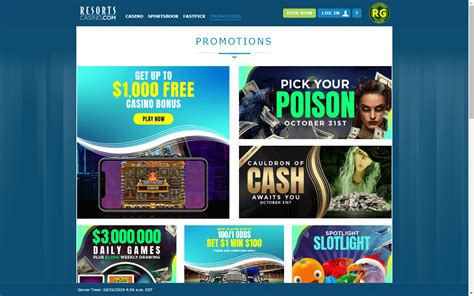 resorts casino promo code