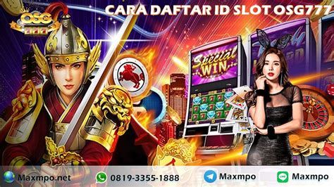 AGEN SLOT OSG777 Paling Dipercaya di Indonesia