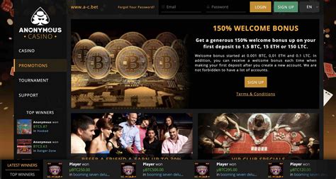 Anonymous Bitcoin Casinos: Everything You Need to Know