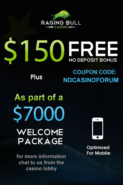 Promo Alert: Raging Bull Casino Bonus Offer