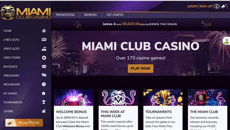 Bonus Kasino untuk Miami Club Casino