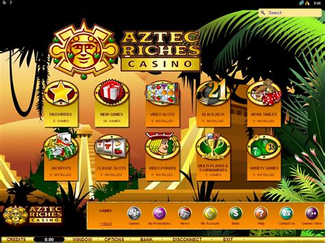 Permainan Kasino Online Aztec Riches: Pilihan Lebih dari 40 Game