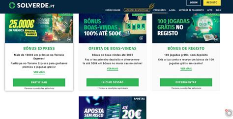 Bonus Casino Solverde: Bonus Dan Promo Menarik