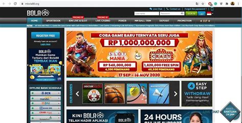 Bonus Melimpah di Casino Bola88: Berbagai Pilihan Permainan Slot Gacor Hari Ini