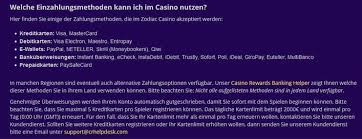 Zodiac Casino: Aplikasi Bonus dan Ulasan 2022