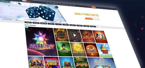 screenshot of an online casino