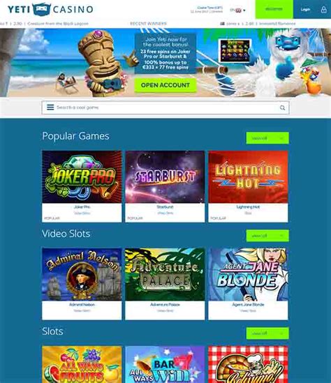 Menemui Kemenangan di Yeti Casino: Bermain untuk Hadiah dan Menjelajahi Game Terbaik