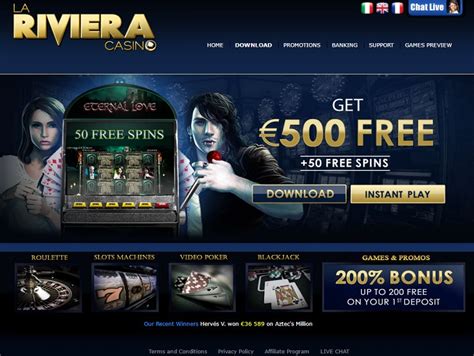 Riviera Casino: Home Page