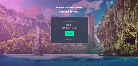 Dunder Casino: Get €50 Casino Bonus and 100 Free Spins