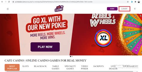 Bermain Games Kasino Online di Cafe Casino