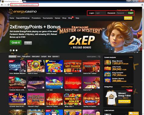 EnergyCasino: Where the Thrill Never Ends