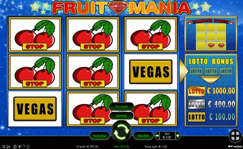 Fruit Mania: A Classic Slot Game with a Twist