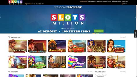 Slots Million Casino Bonus + Free Spins for Canada 2024