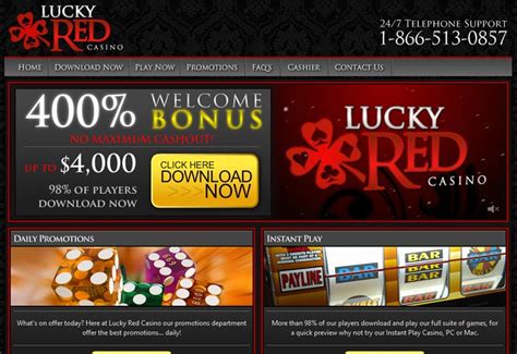 lucky red casino free spins 2019