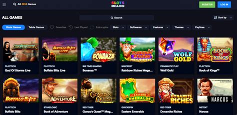 SlotsMillion Casino: Bermain dengan Pilihan Slot yang Tak Terbatas