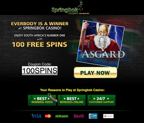 Permainan Kasino Online dengan Bonus Gratis di Springbok Casino