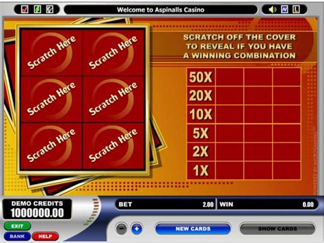 Scratch Casino: Bermain Instant Games dengan Keberuntungan yang Tinggi