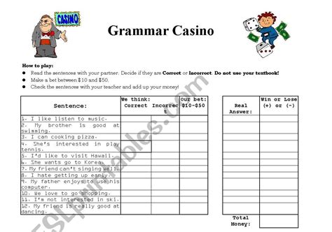 Grammar Casino: Menjadi Guru Bahasa Inggris yang Kreatif