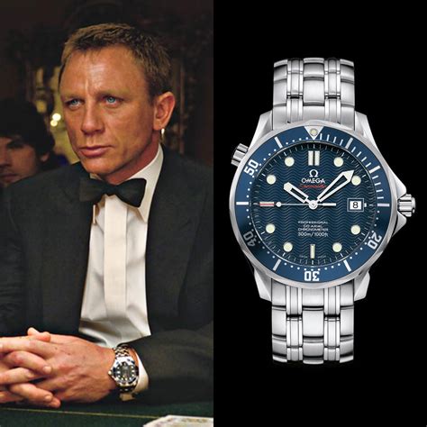 James Bond’s Omega Seamaster Diver 300M in Casino Royale