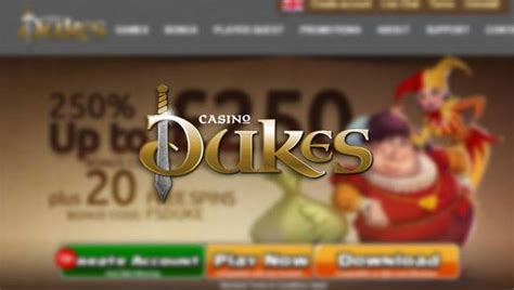 Bonus dan Free Spin di Dukes Casino