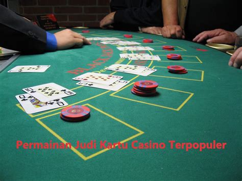 Artikel: Permainan Kartu Casino