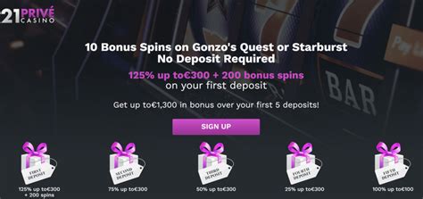 Deposit dan Withdrawal Terms di 21 Prive Casino