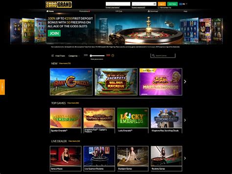 Pengalaman Bermain Game di EuroGrand Casino