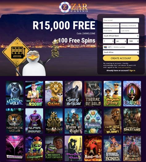 Zar Casino: Pilihan Terbaik untuk Pemain Online di Afrika Selatan