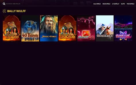 Bally Wulff: 52+ Best Casinos dan 40+ Slots 2024