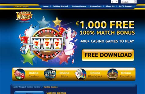 Lucky Nugget Casino: Online Casino – 40 Spins for $1