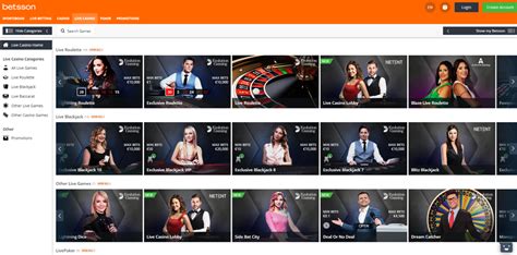 Betsson: Online Casino, Live Casino & Sportsbetting