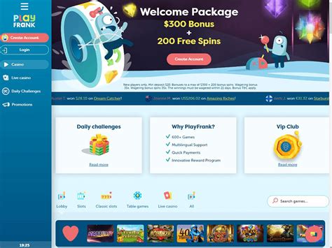 PlayFrank Online Casino: Where Excitement Meets Convenience