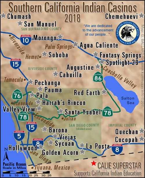 7 Lokasi Perjudian di California, Amerika Serikat