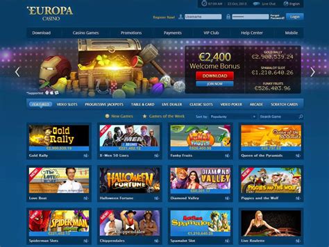 Europa Casino: Tempat Terpercaya untuk Bermain Kasino Online