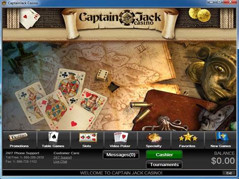 Mendapatkan $100 Chip Gratis di Captain Jack Casino