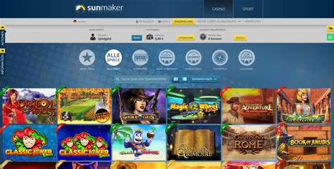 SunMaker Casino: A German-Based Online Casino with a Twist