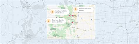 colorado casinos map