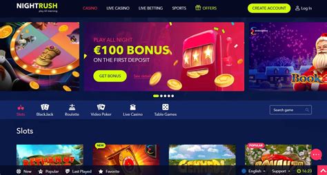 Artikel: Kode dan Bonus NightRush Casino