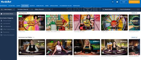 Menikmati Lobby Live Casino yang Luas di NordicBet