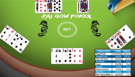 Sejarah dan Cara Bermain Pai Gow Poker